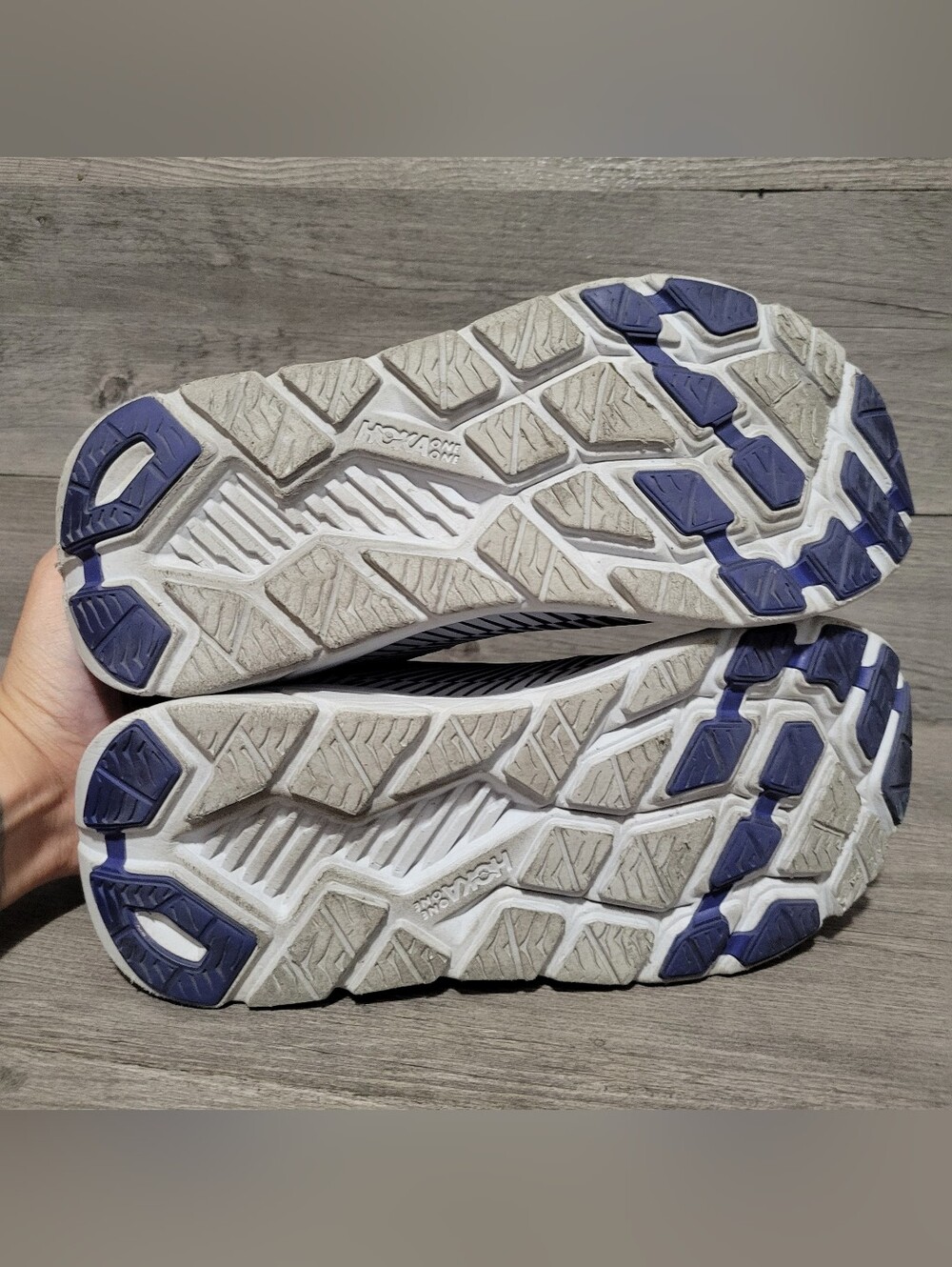 Hoka One One Rincon 2 Clematis Blue/Arctic Ice womens size 9 Running Shoes - Picture 4 of 5